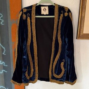 Chasing Unicorns Velvet Jacket